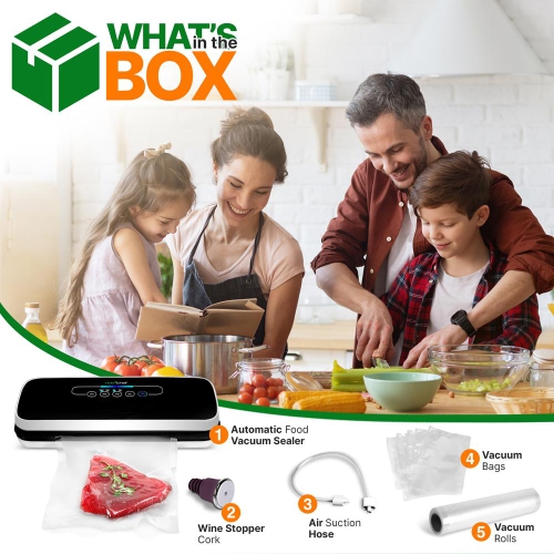 Scelleuse sous vide automatique pour aliments - système de conservation électrique de l'air