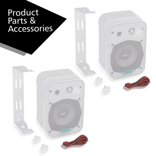 5.25" Indoor/Outdoor Waterproof Speakers