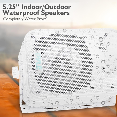 5.25" Indoor/Outdoor Waterproof Speakers