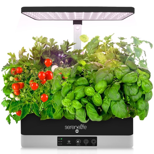 Smart Indoor Garden - Indoor Herb Garden with LED Grow Lights Panel