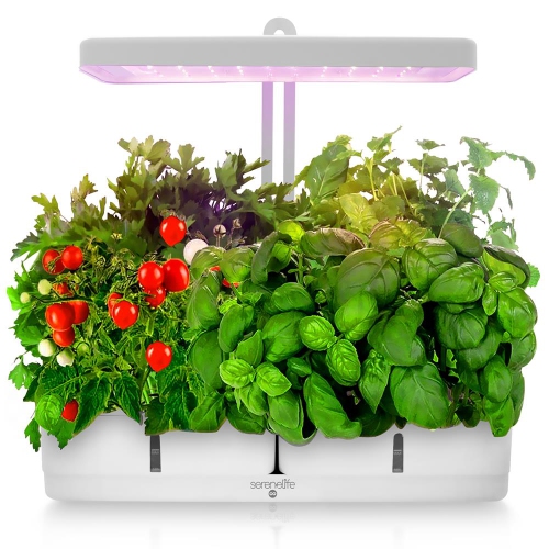 Smart Indoor Garden - LED Grow Light with Hydroponic Boxes