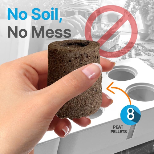 Jardin d'intérieur intelligent - Lampe de culture à DEL avec boîtes hydroponiques