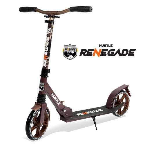 Lightweight and Foldable Kick Scooter - Adjustable Scooter for Teens and Adult, Alloy Deck with High Impact Wheels