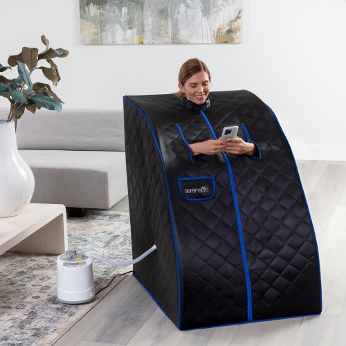 Sauna portatif à vapeur – Sauna pour une personne pour détoxifier et perdre du poids