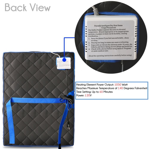 Sauna infrarouge compact et portatif