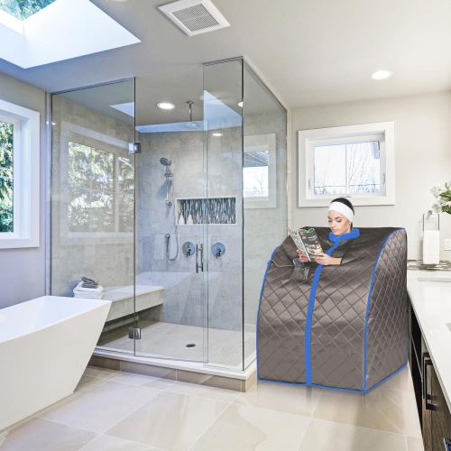 Sauna infrarouge compact et portatif