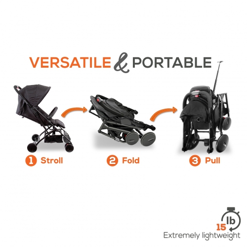 Portable Folding Baby Stroller - Compact & Portable Stroller