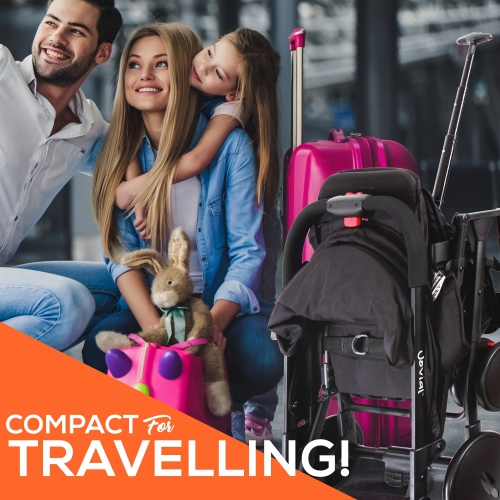 Portable Folding Baby Stroller - Compact & Portable Stroller