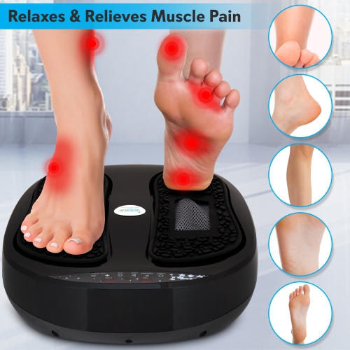 Home Foot Massager - Digital Feet Massaging Machine with Heel, Toe & Calf Massage Therapy