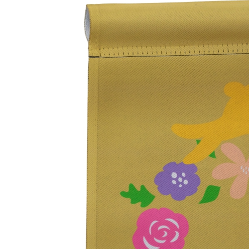 Hopping Bunnies "Happy Easter" Floral Outdoor Garden Flag 18" x 12.5"