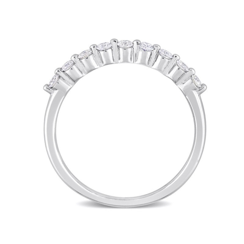 1/3 Carat Lab-Grown Diamond Anniversary Band Ring in Sterling Silver