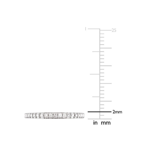 1/4 Carat Diamond Anniversary Wedding Band Ring in 10K Yellow Gold