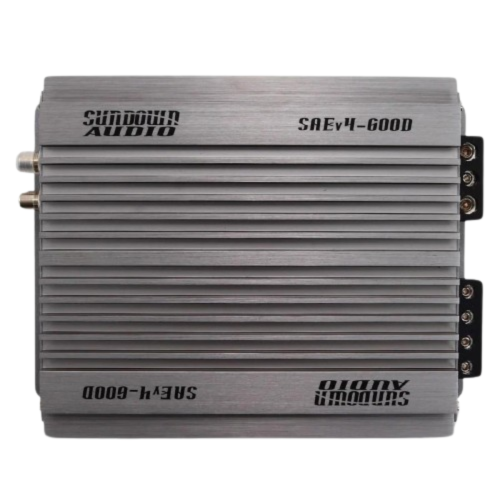 Sundown Audio SAEV.4-600D Monoblock 600W RMS 1-Ohm Stable Class-D Car Amplifier