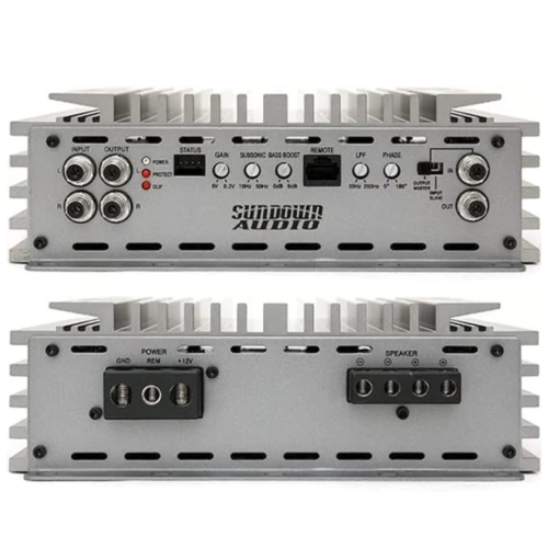 Sundown Audio SALT-1.5 Monoblock 1500W RMS Linkable Digital Class-D Amplifier
