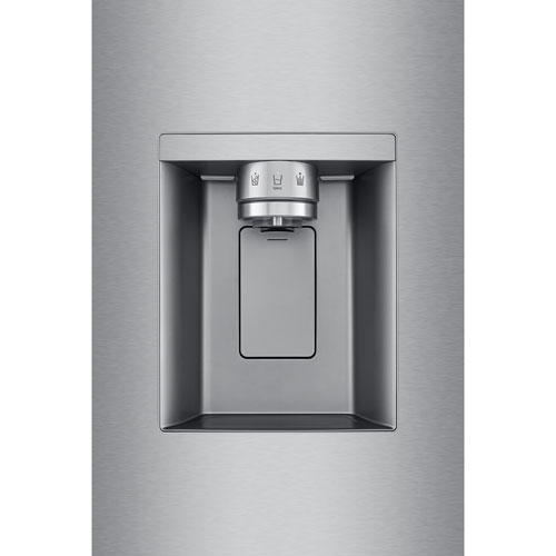 LG 33" 20.2 Cu. Ft. French Door Refrigerator with Ice Dispenser - Stainless Steel