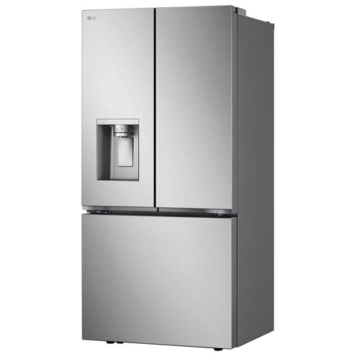 LG 33" 20.2 Cu. Ft. French Door Refrigerator with Ice Dispenser - Stainless Steel