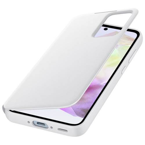 Samsung Smart View Wallet Case for Galaxy A35 - White