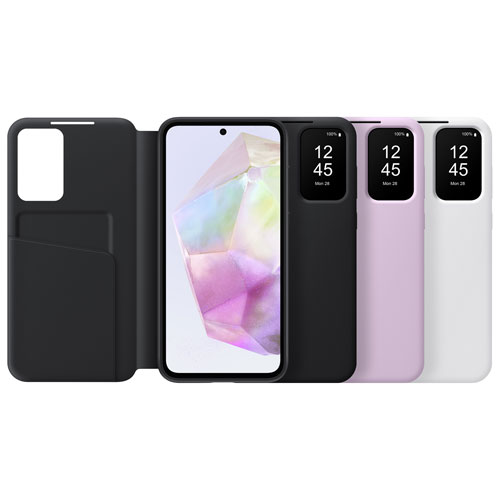 Samsung Smart View Wallet Case for Galaxy A35 - White