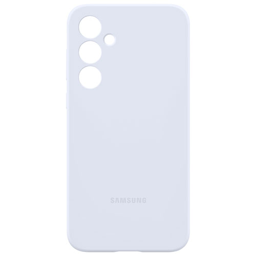 Samsung Silicone Fitted Soft Shell Case for Galaxy A35 - Light Blue