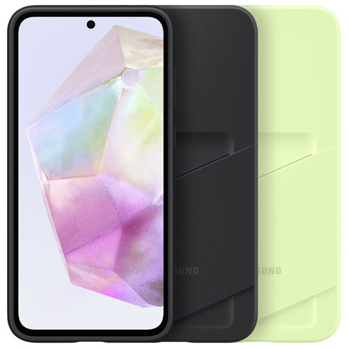 Samsung Card Slot Case for Galaxy A35 - Black