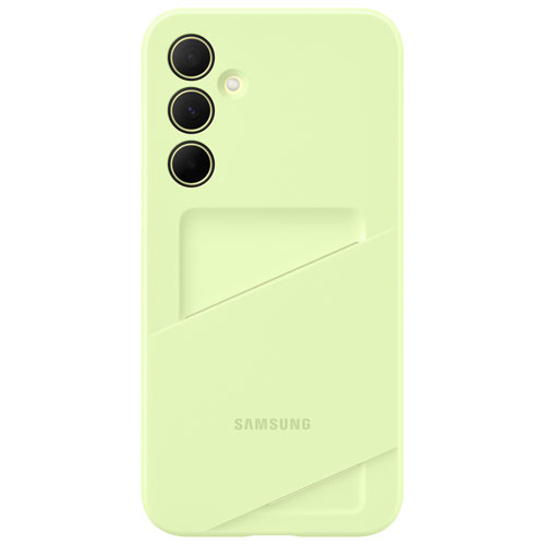 Samsung Card Slot Case for Galaxy A35 - Lime