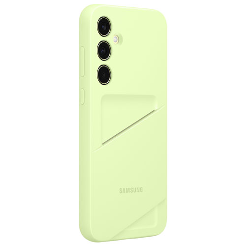 Samsung Card Slot Case for Galaxy A35 - Lime