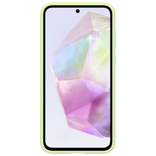 Samsung Card Slot Case for Galaxy A35 - Lime