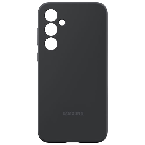 Samsung Silicone Fitted Soft Shell Case for Galaxy A35 - Black