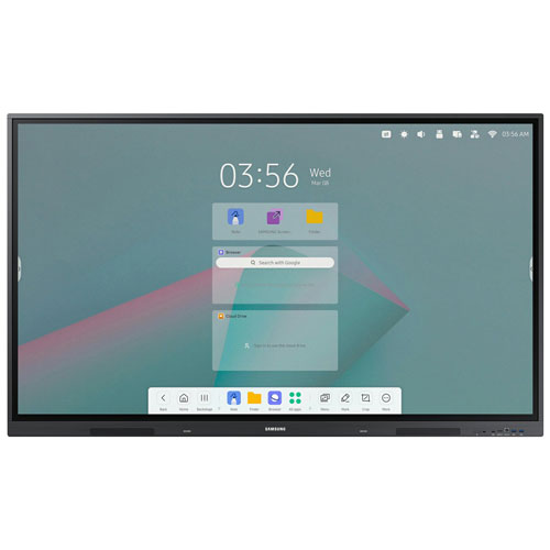 Samsung WAC 86" 4K UHD Android 11 Interactive Display - Black