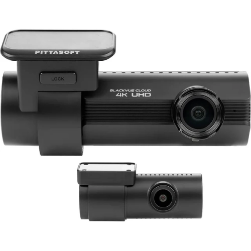 BlackVue Dash Cam Front and Rear DR970X-2CH Plus 64GB | 4K UHD Cloud Dashcam | STARVIS 2 CMOS Sensor | Built-in Wi-Fi, GPS, Parking Mode