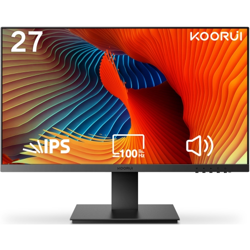 KOORUI 27 inch IPS Gaming monitor,100Hz Desktop Computer Monitor