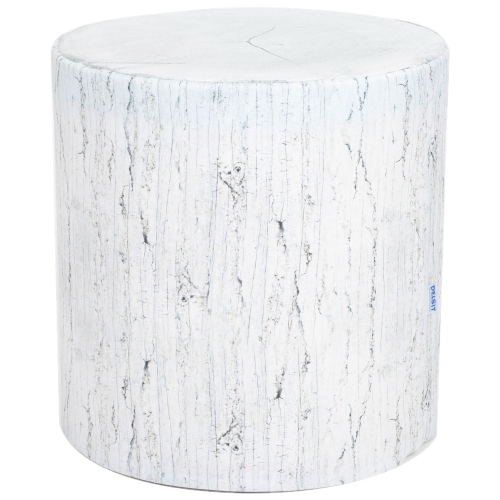 DELSIT  Pouf And Footstool Ottoman - Waterproof Round Stool for Indoor And Outdoor Use, Room Decor & Furniture With Removable Cover, Made In Europe