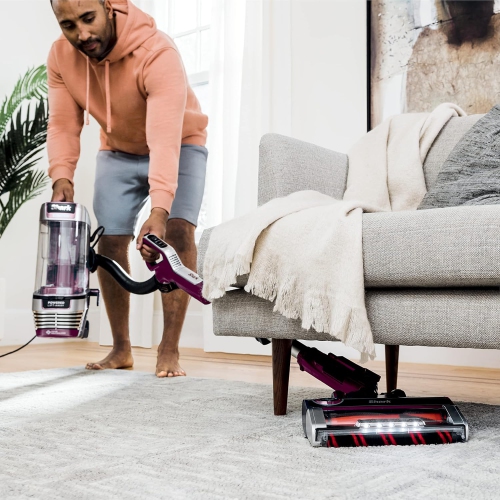 Shark AZ3000C Stratos Upright Vacuum with DuoClean® PowerFins™ HairPro™, Powered Lift-Away®, Self-Cleaning Brushroll