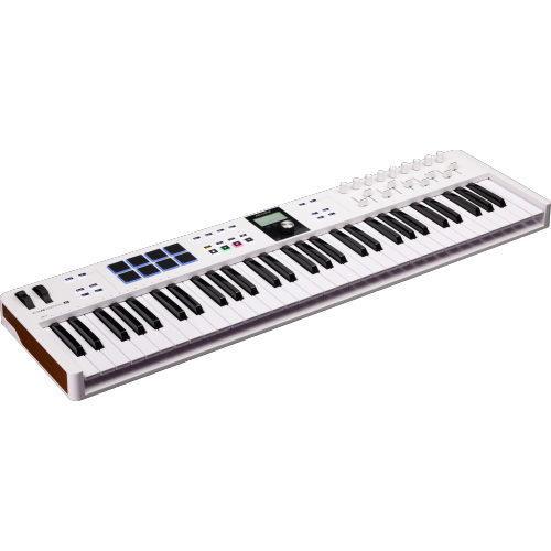Arturia Keylab Essential 61 MK3 Universal MIDI Controller - White