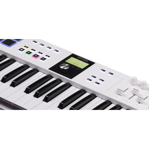 Arturia Keylab Essential 61 MK3 Universal MIDI Controller - White