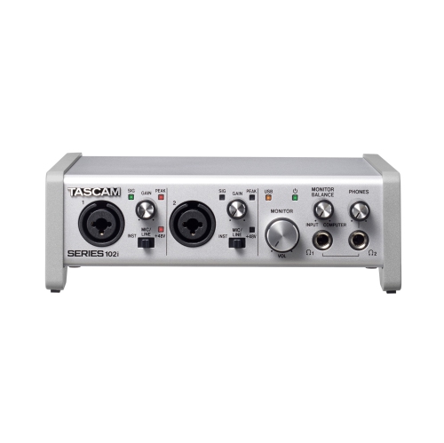 Tascam Series 102i 10 IN/2 OUT USB Audio/MIDI Interface