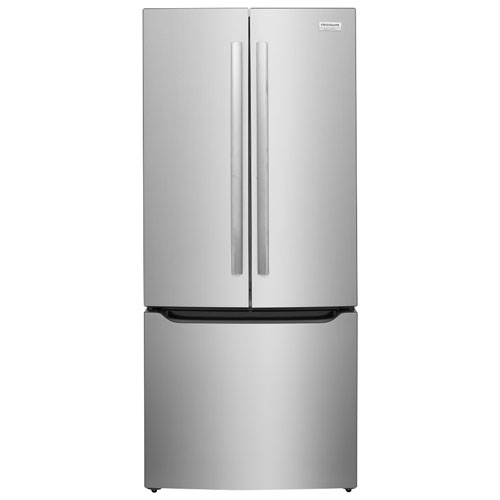 Frigidaire Gallery 30" 20 Cu. Ft. French Door Refrigerator w/Water Dispenser - Stainless Steel