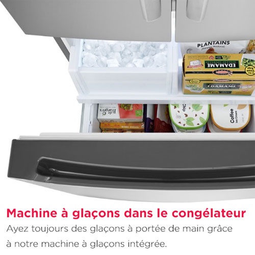 Réfrigérateur à deux portes 20 pi³ 30 po avec distributeur d'eau Gallery de Frigidaire - Acier inoxydable
