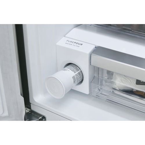 Réfrigérateur à deux portes 20 pi³ 30 po avec distributeur d'eau Gallery de Frigidaire - Acier inoxydable