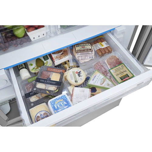 Réfrigérateur à deux portes 28,8 pi³ 36 po avec distributeur d'eau de Frigidaire - Acier inoxydable