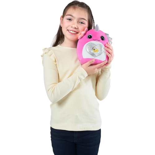 Rainbocorns Eggzania Mini Mania Zebra Plush Surprise Unboxing with Animal Soft Toy, Idea for Girls with Imaginary Play