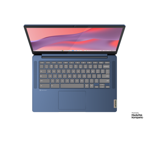 LENOVO IdeaPad Slim 3 14" FHD MediaTek Kompanio 520 2.05GHz ARM Mali-G52 4GB RAM 128GB SSD ChromeOS Refurbished Good by LENOVO - Refurbished condition - Image 2