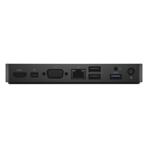 Refurbished - DELL WD15 Monitor Docking Station | 4K with 130W Adapter | Compatibility with USB-C laptops | USB 3.0, HDMI, VGA, Mini DisplayPort