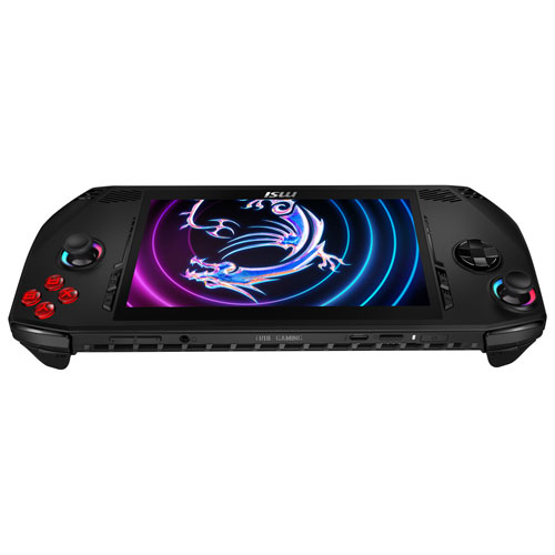 MSI Claw A1M 7" Touchscreen Gaming Console - Black