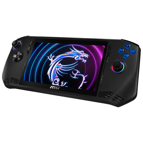MSI Claw A1M 7" Touchscreen Gaming Console - Black