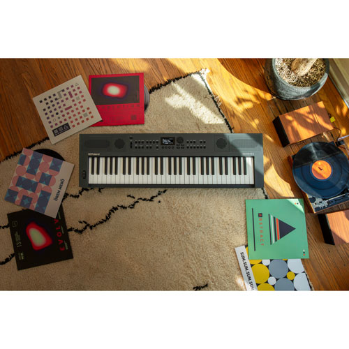 Clavier de création musicale à 61 touches GO:KEYS 5 de Roland - Graphite