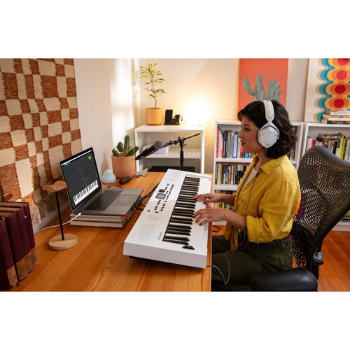 Roland GO:KEYS 5 61-Key Music Creation Keyboard - White