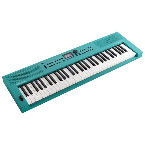 Clavier de création musicale à 61 touches GO:KEYS 3 de Roland - Turquoise