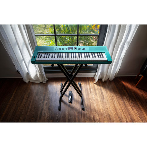 Clavier de création musicale à 61 touches GO:KEYS 3 de Roland - Turquoise