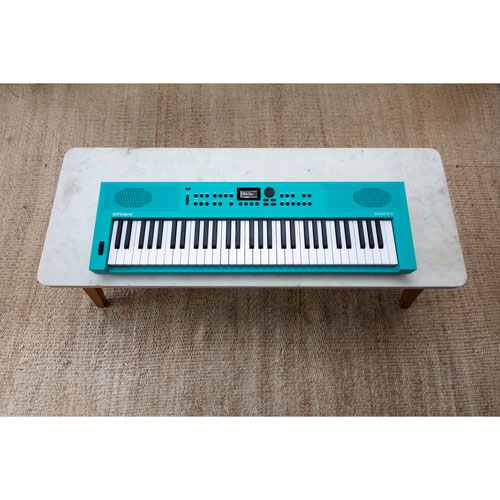Clavier de création musicale à 61 touches GO:KEYS 3 de Roland - Turquoise